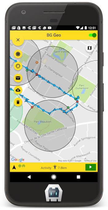 Cordova Background Geolocation Premium License