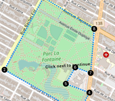 Polygon Geofencing