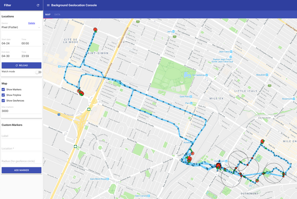React Native Background Geolocation – Transistor Software