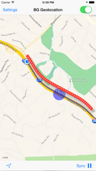 Background Geolocation for Native apps